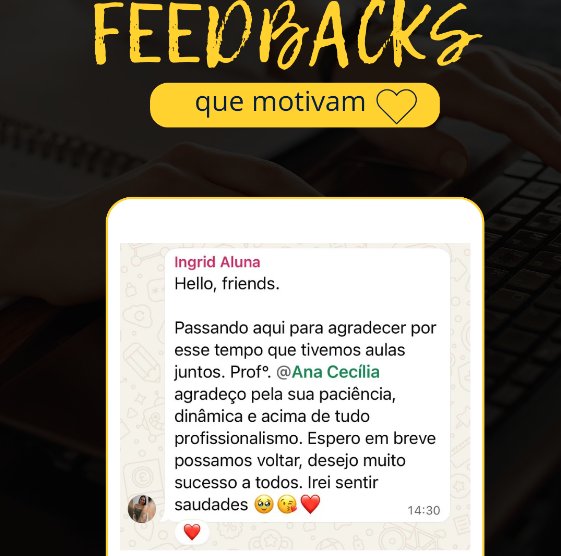 Feedback de aulas — Cruzando Fronteiras (10/10)