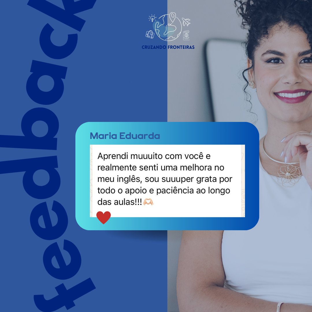 Feedback de aulas — Cruzando Fronteiras (4/10)