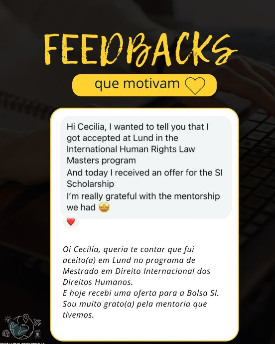 Feedback de mentoria — Cruzando Fronteiras (22/24)